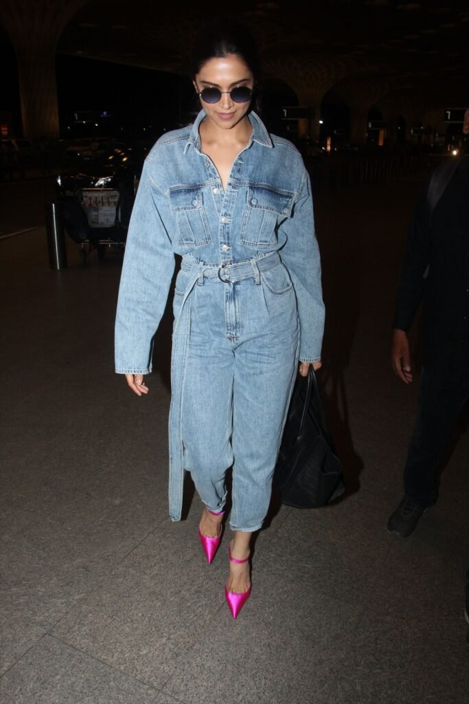 deepika padukone in pink satin pumps by balenciaga